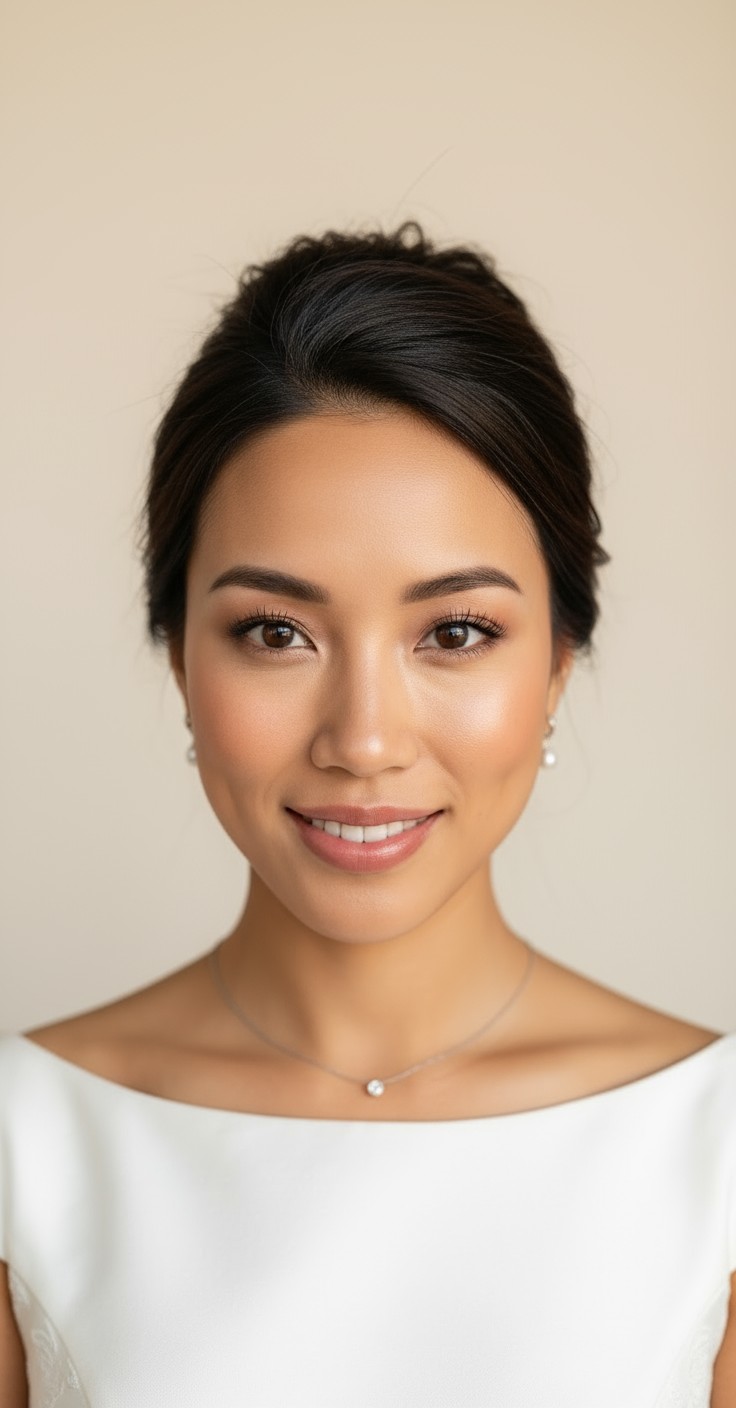 After Messy Hairdo For Wedding